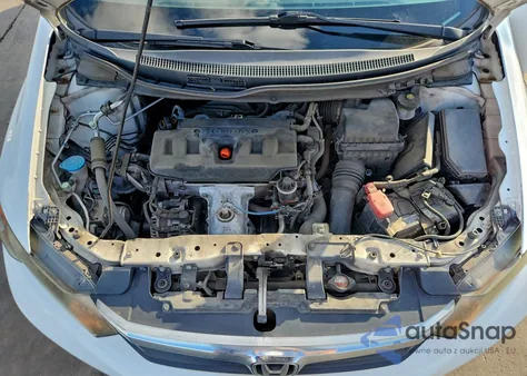 2012 Honda Civic Lx из США, поврежденный, VIN 2HGFB2F57CH324065